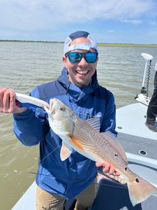 Redfish Bite Staying Strong Across Galveston Bay