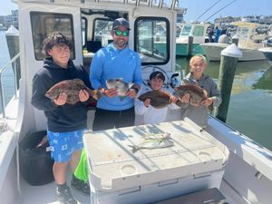 Steady inshore bites and family fun with the Winn crew