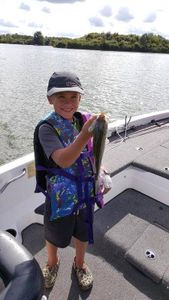 Kids Bass Fishing in Illinois