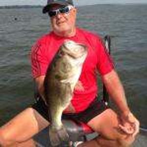Good Size Largemouth Bass in Itasca