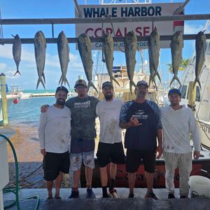 Catching mahimahi in Florida 