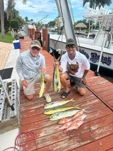 Ben checked off a birthday bucket list with a fun day on the water and plenty of fish to enjoy.