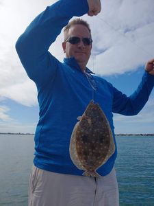 Hooked a Flounder in Sarasota, FL