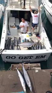 Overnight trip stacks blues yellowfin and ono haul