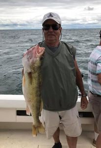 Fishing for Walleye in Lake Huron