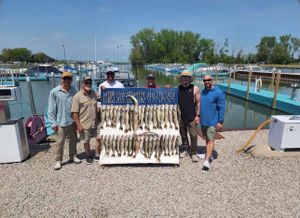 Weekend walleye fishing limits steady bites all trip long