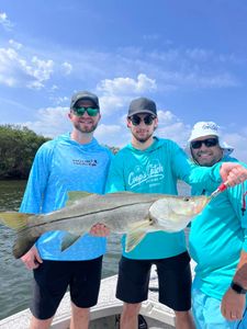 Anthony Cirelli catching Snook in Tampa Bay,Fl