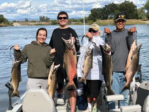 Caught Salmon in Sacramento River
