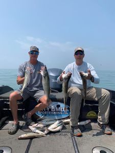 Lake Erie Walleye fishing charters