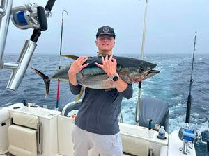 Hard-Earned Yellowfin Tuna Success