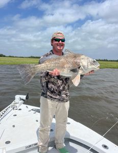 Redfish Excitement In Louisiana
