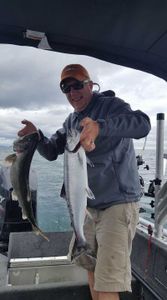 Mixed Bag Lake Superior Fishing