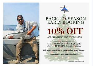 Holiday Savings on Lake Superior Fishing with Waypoint Charters