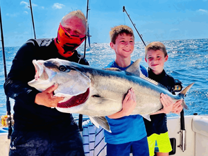 Greater Amberjack Moments With Young Anglers