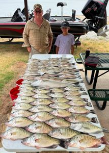Grandfather-Grandson Fishing Day with a Mixed Catch