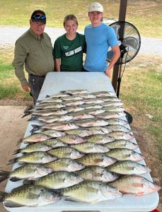 Hard-Earned Crappie and Sand Bass in Heavy Winds