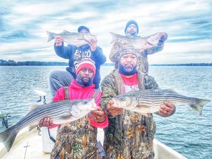 Action Packed Fishing For Stripers, SC