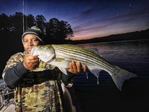 Night Fishing For Stripers, SC