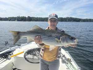 Stripers Unleashed: Thrilling Fishing Expedition on Lake Murray