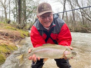 Nymphing for Rainbow Trout in GA