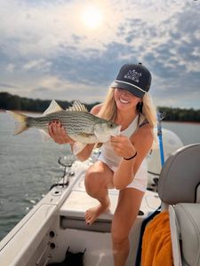 Danielle’s First Lake Hartwell Catch Beneath a Beautiful Sunrise