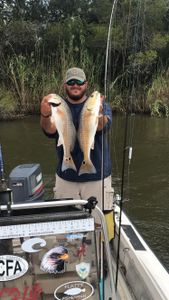Redfish Galore in Alabama, fishing with the best