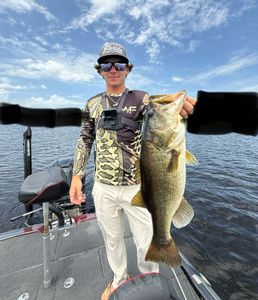 Loaded the livewell with big bass today!