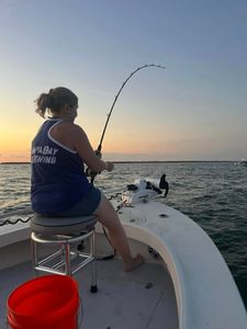 Hooked On Sunset Fishing In Florida Waters