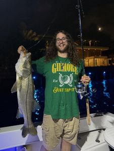 First snook success in the mullet run!