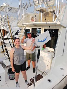 First Blue Marlin Release and Dolphin Success