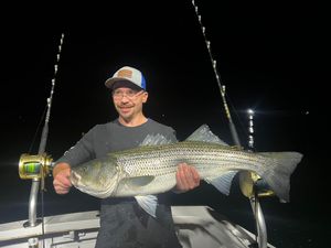 Overnight Striped Bass Charter for 4 Guests