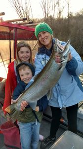 Steelhead fishing Michigan