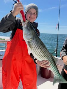 Birthday Fishing Fun with Sea Bass and Slot Stripers