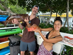 Fishing and Having a Great Time.