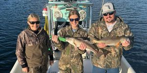 Family Day Success on Suwannee Fishing Charters