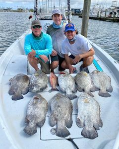 Tripletail fishing in Venice Louisiana