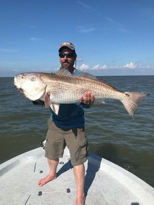 Redfish fishing in Venice Louisiana