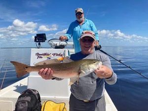 Redfish Fishing In Offshore Waters, FL