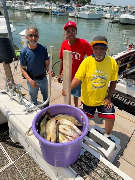 Great catches and beautiful Lake Erie scenery come together on a rewarding fishing trip in Port Clinton, OH.