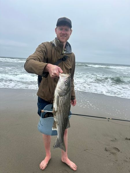 El Cerrito striped bass making the day complete!