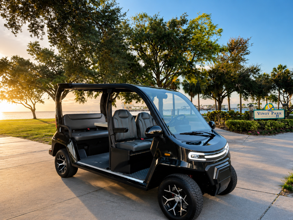 Premium electric cart ready for your next adventure tour.