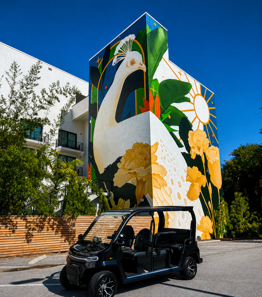 Stunning street art brings nature to life downtown