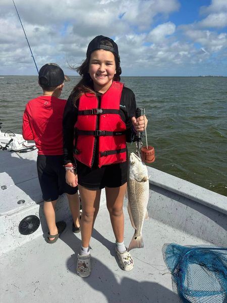 Casting lines in Corpus Christi's serene waters.