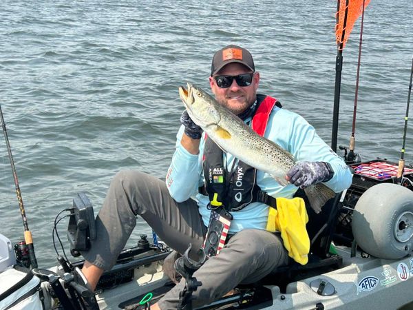 Nice speckled trout from Enterprise AL waters!