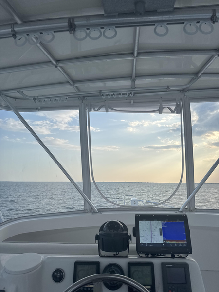 Clear skies and perfect conditions for some serious deep sea action!