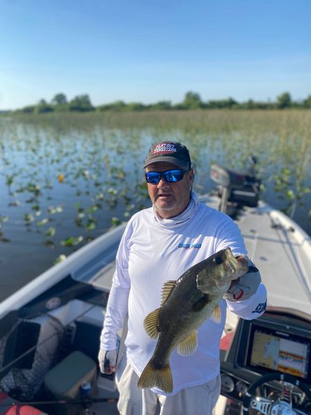 Casting Lake Jackson waters