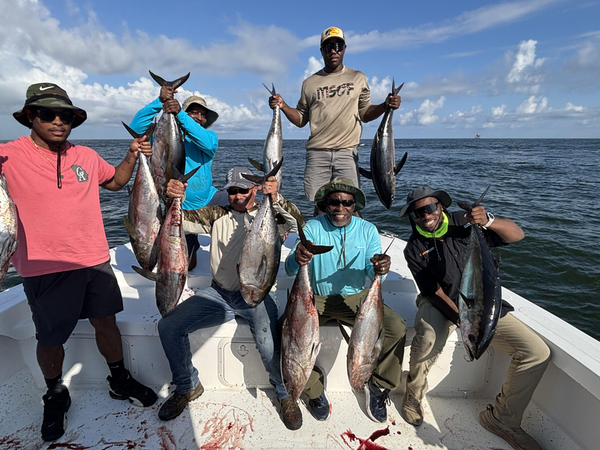 Grand Isle Bluefin and Blackfin Tuna bringing the heat!