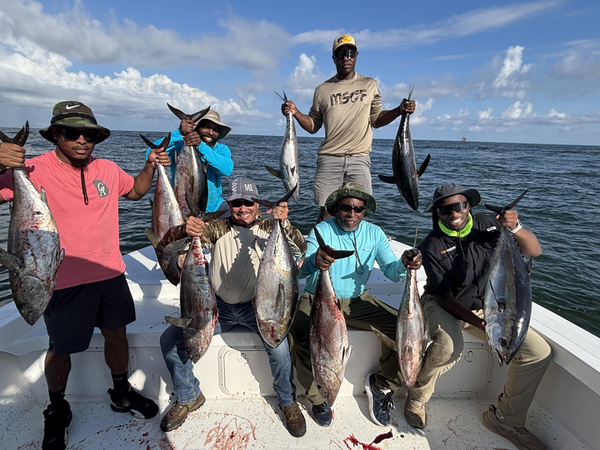 Grand Isle King Mackerel and Yellowfin Tuna success!