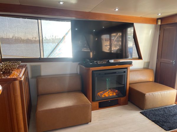 Spacious deck areas for comfort and relaxation on the water