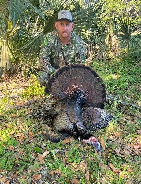 Shawn Thurlough with a nice Osceola Turkey! 